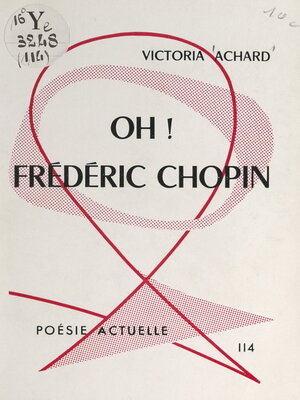 cover image of Oh ! Frédéric Chopin